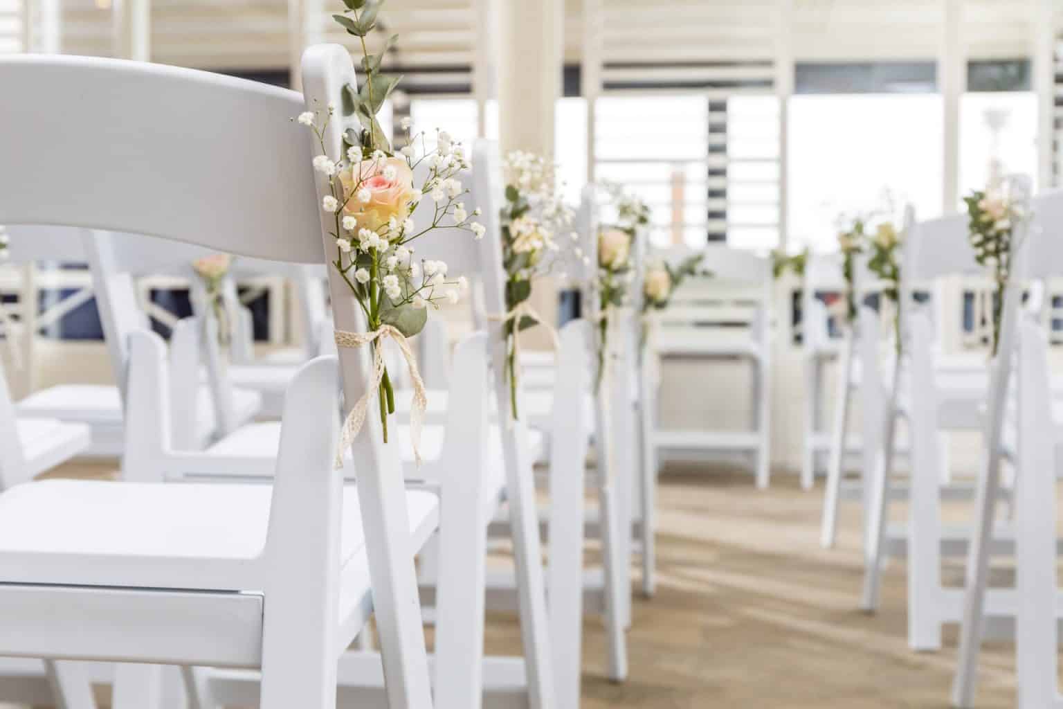 Ons meubilair als decoratie voor de perfecte bruiloft