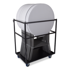 Transportkar inclusief statafel New York 11 stuks