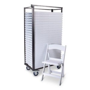 Transportkar inclusief klapstoel Eems Resin 25 stuks